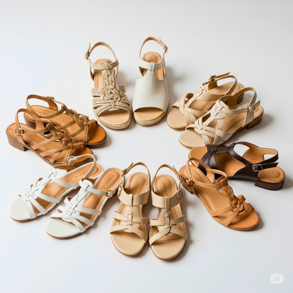 Pilih Sendal Wanita Berdasar Bentuk Kaki Ideal by lesliech boutique